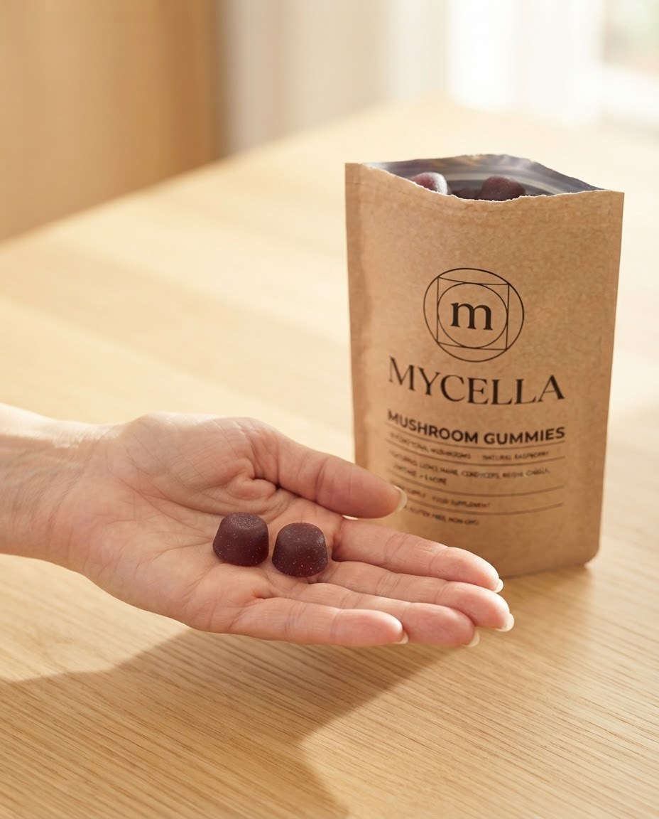 Two Mycella gummies a day